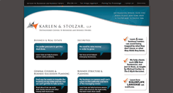 Desktop Screenshot of karlenstolzar.com